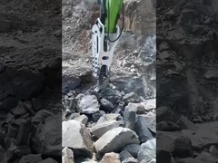 KS650 Hammer Rock Breaker Chisel Typy 210mm Beton Breaker Do Koparki