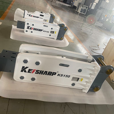 100 mm dębowy KEISHARP KS150 Top Typ Hydraulic Breaker dla mini koparki
