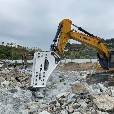 KS120 Typ boczny Hydraulic Breaker 85mm Chisel Excavator Beton Breaker