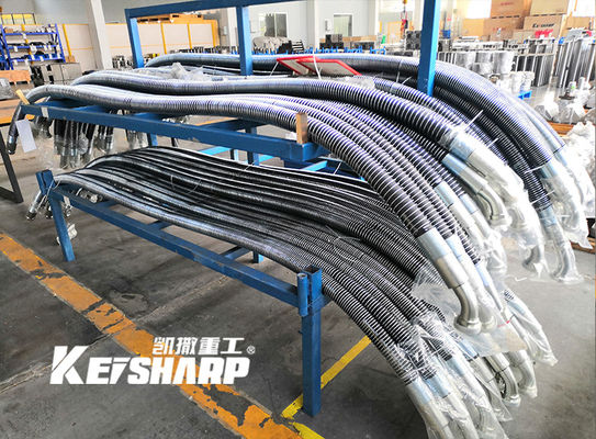 Ekskawator Hydraulic Rock Breaker Rurociąg Kit Rurociąg Clamp Hydraulic Oil Hose Rurociąg