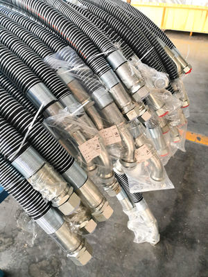 Ekskawator Hydraulic Rock Breaker Rurociąg Kit Rurociąg Clamp Hydraulic Oil Hose Rurociąg
