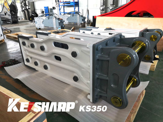 KS350 Top Typ Hydraulic Breaker 165mm Średnica suszarki dla koparki 35-40 ton