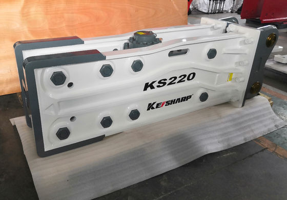 KS220 Top Typ Hydraulic Excavator Stone Breaker Machine ISO zatwierdzony