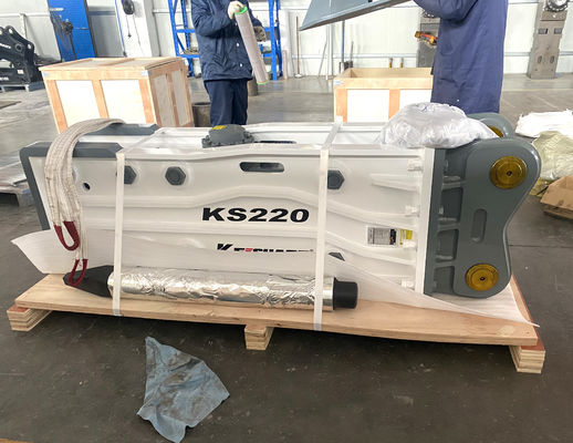 KS220 Top Typ Hydraulic Excavator Stone Breaker Machine ISO zatwierdzony