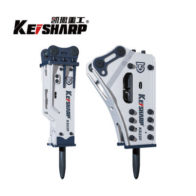 KS220 Silenced / Side / Top Typ Hydraulic Breaker Hammer dla koparki