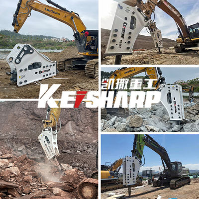 KS450 OEM ODM Ekskawator Hydraulic Breakers dla autostrad / architektury