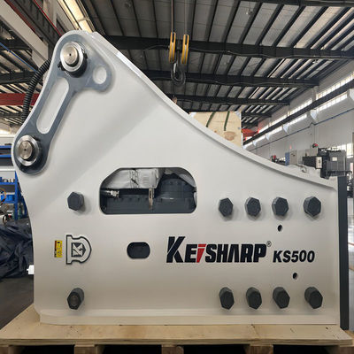 5350 kg Ciężki hydrauliczny łamacz skał Odporny na zużycie Stop 195 mm Łamacz skał