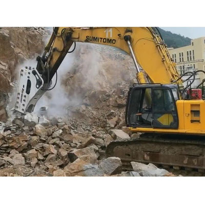 Certyfikat CE Hydraulic Impact Top Breaker Rock Drill Attachment do kruszenia skał