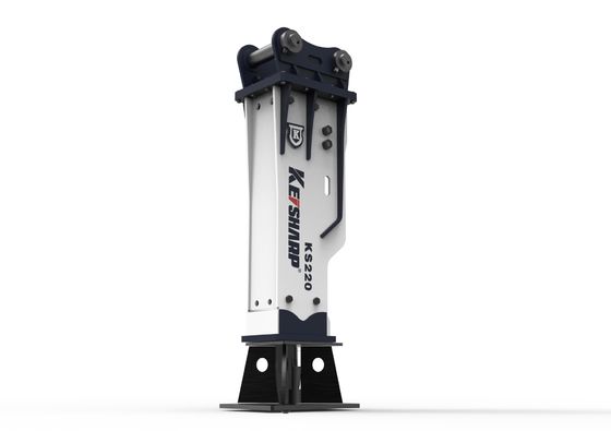 Sprzęt budowlany Ciężki typ koparki KS350 Części koparki 165mm Chisel Hydraulic Breaker