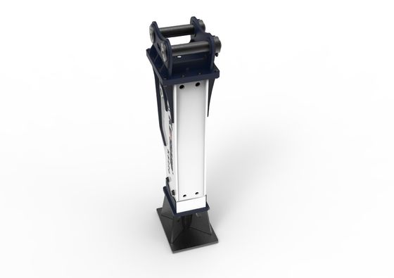 Sprzęt budowlany Ciężki typ koparki KS350 Części koparki 165mm Chisel Hydraulic Breaker