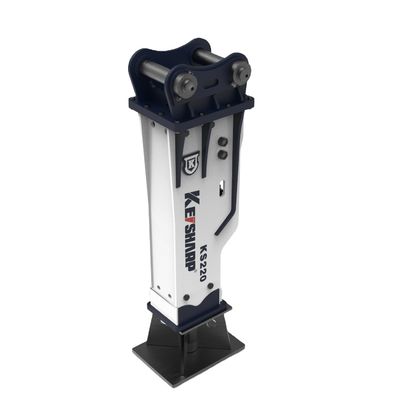 Warunek CE Certyfikat stopu 140 mm Stopek Nieregularne kształty Chisel Guide Hydraulic Breaker