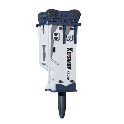 Warunek CE Certyfikat stopu 140 mm Stopek Nieregularne kształty Chisel Guide Hydraulic Breaker
