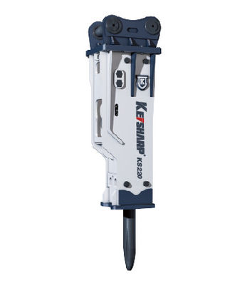 KS220 Silenced Type Hydraulic Excavator Breaker Prężnik podkoparki 140 mm