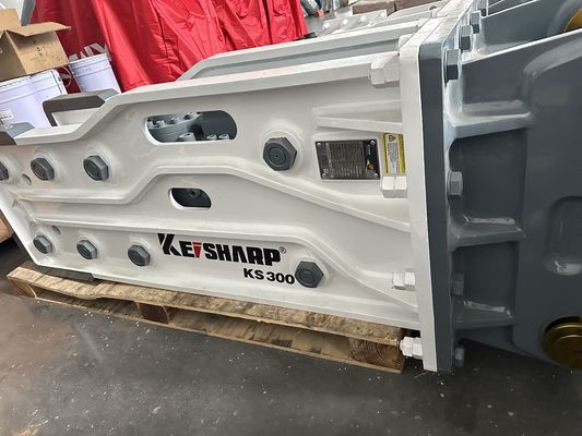 KS300 Top Typ Hydraulic Breaker 190mm Średnica podkładki 1350mm Długość podkładki