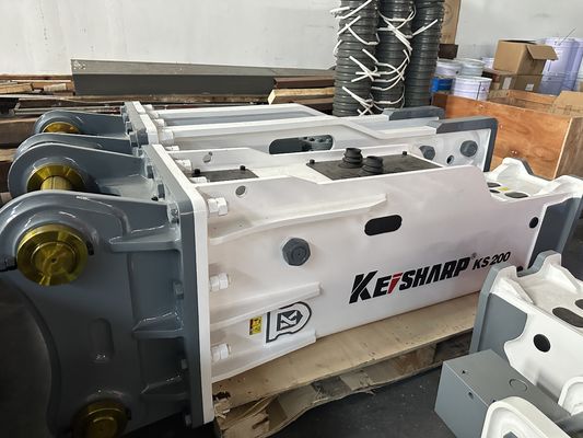 KS200 Ekskawator typu pudełkowego hydrauliczne łamacze do górnictwa / metalurgii
