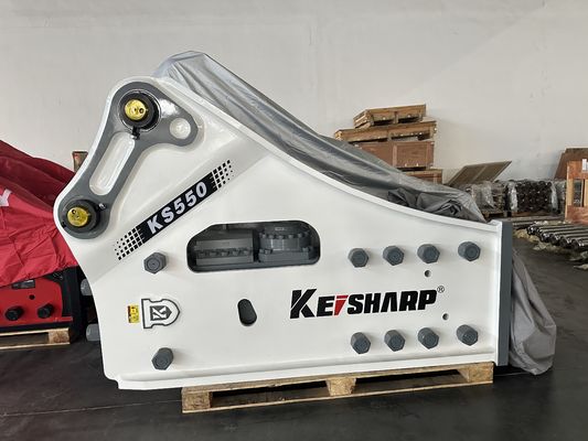 KS550 Hydrauliczne rozbiórki boczne z 200 mm grabiarką 50-55t