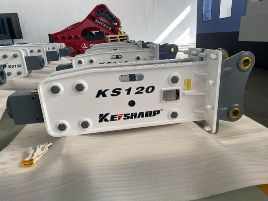 KS120 Koparka Hydrauliczna Maszyna do rozbijania skał Typ górny 85 mm Średnica suszarki