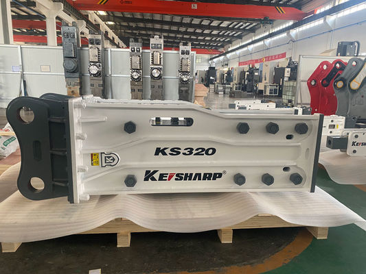 KS320 Top Type Rock Hydraulic Breaker Machine 155 mm średnica podkładki