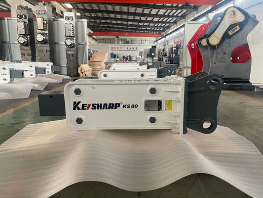 KS80 Top Type Rock Hydraulic Breaker Machine 68 mm średnica podkładki