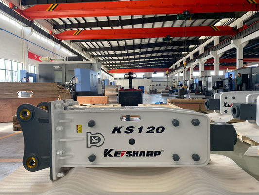 KS120 Top Type Rock Hydraulic Breaker Machine 85 mm średnica ścięcia