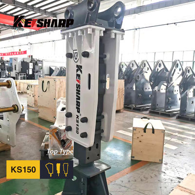 KS150 Top Type Rock Hydraulic Breaker Machine 100 mm średnica podkładki